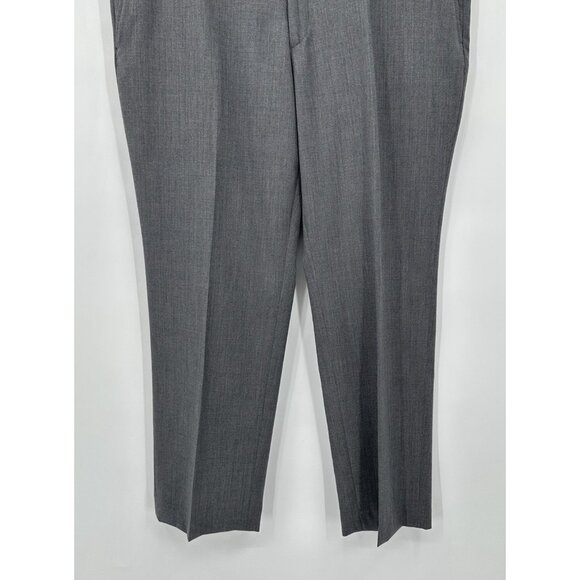2 piece suit separates classic fit 100% wool straight leg gray 29L 46S - Picture 1 of 14